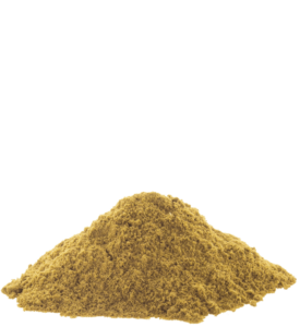 "Image: Close-up of premium cumin seeds in a bowl, showcasing their small brown seeds and aromatic fragrance. 🌿✨ #Cumin #AromaticSpices"